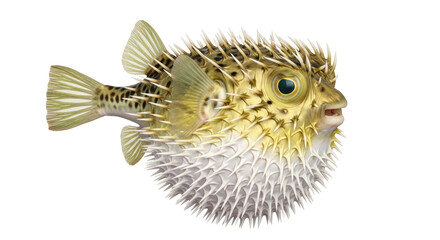 Isolated Pufferfish