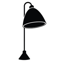 Interior designer element isolated soft lighting lamp on white background