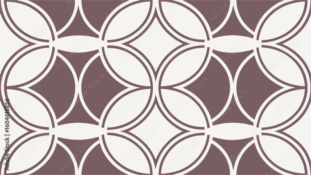 Poster seamless pattern geometric shapes design background textile wallpaper texture circle repeat abstract