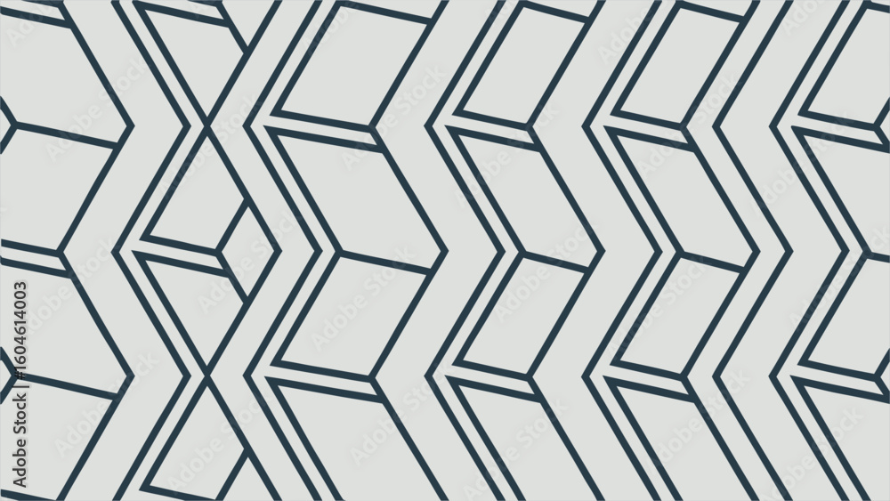 Poster abstract geometric pattern design with lines and shapes modern art deco style seamless vector backgr