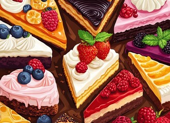 Delicious Cakes & Desserts