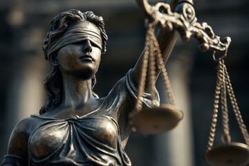 Themis Statue Symbolizing Justice