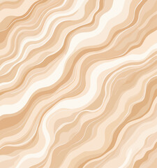 Wavy Beige Patterns for Minimalist Design