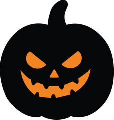 Halloween pumpkin jack o lantern spooky carved design art