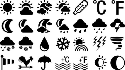 set of vector icons