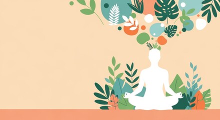 Creative Cartoon Concepts for Breathing Balance: Designing a Calm Body and Brain Connection to Enhance Consciousness