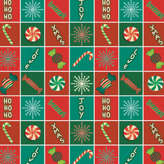 Whimsical Christmas Holiday Pattern