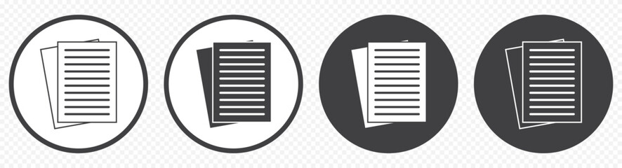 Audit icon. Simple element from audit collection. Document icon with magnifying glass and check mark. Filled Audit icon for templates, infographics and more on Transparent Background. EPS 10.
