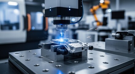 Highprecision laser marking on metallic parts in advanced manufacturing environment.