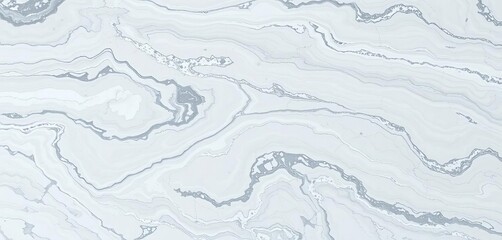Fototapeta premium Swirling veins of white and grey marble create a luxurious, textured background, texture, graphic