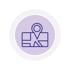 Map Pin vector, pixel perfect, illustrator file 

