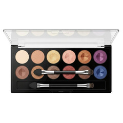 Eye Shadow Palette with Applicators A Spectrum of Colors for Makeup Artistry