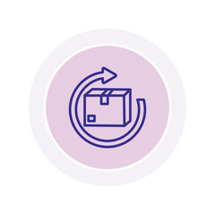 Parcel Exchange vector, pixel perfect, illustrator file 
