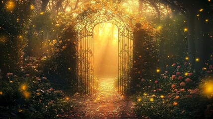 Discovering Nature's Hidden Pathways in a Vibrant Garden