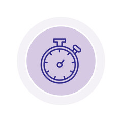 Stopwatch vector, pixel perfect, illustrator file 
