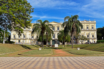 The National Museum at Quinta da Boa Vista, Rio de Janeiro, Brazil