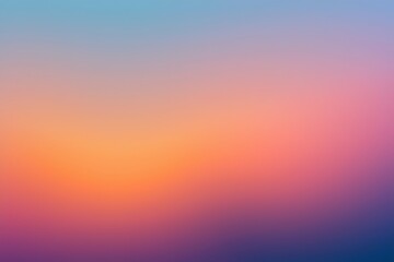 a gradient background transitioning through sunset inspired shades of orange, pink, purple, and blue with a smooth and visually appealing blend.