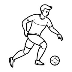 football player silhouette