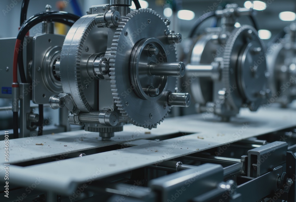Poster automated food processing equipment ensuring consistent quality standards