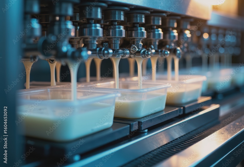 Poster automated food processing equipment ensuring consistent quality standards