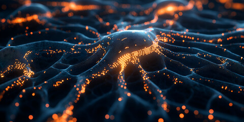 "Close-Up of Scientific Molecule Structure", "Molecular Structure in Abstract Scientific Background", "Abstract Close-Up of Molecular Connections in Science"
