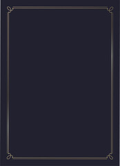 Luxury golden vector invitation card template 