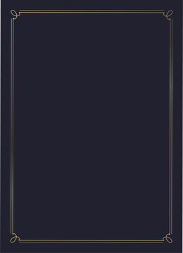 Luxury golden vector invitation card template 