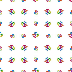 Obraz premium seamless pattern with candy 