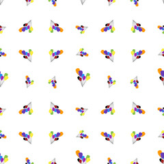 seamless pattern with balloon