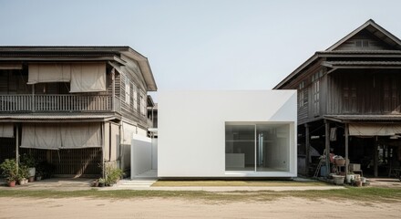 Minimalist Oasis Amidst Ancient Shophouses, Pattani