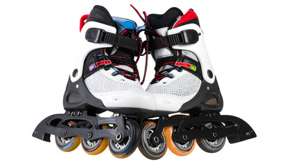 roller skates isolated on white