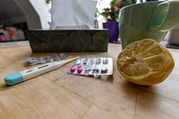 man with lemon and knife
