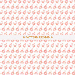 vector seamless pattern with flowers