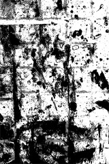 Black and white grunge texture
