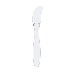 Minimalist white cosmetic cream spatula tool