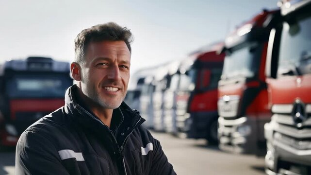 Exploring the life of an international truck driver in logistics and transportation