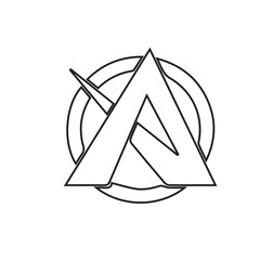 Fototapeta premium icon a