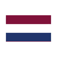 set of flags of russia