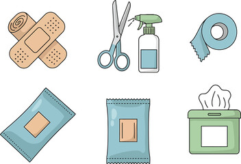 Pixel Art Medical Icons Set
