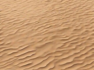 Abstract pattern of rippled sand dunes in a desert landscape