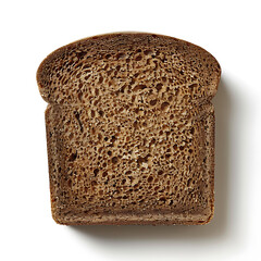 Slice of Whole Grain Bread with Visible Crumb Structure