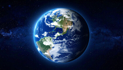 Fototapeta premium earth in space