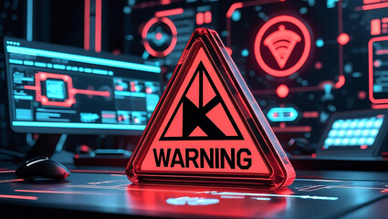 Cybersecurity Warning Alert System for Digital Security Threat Detection