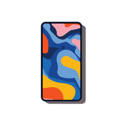 vector illustration of a mobile phone