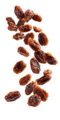 Obraz premium Dried dates falling