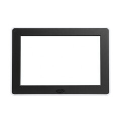 Modern digital picture frame with copy space isolated