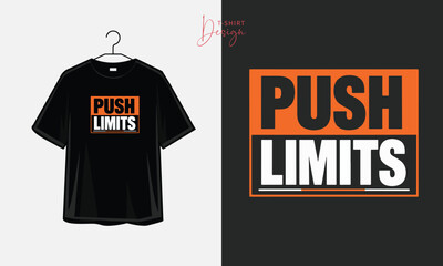 Bold Motivational Quote Typography for T-Shirt Graphic