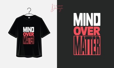 Bold Motivational Quote Typography for T-Shirt Graphic