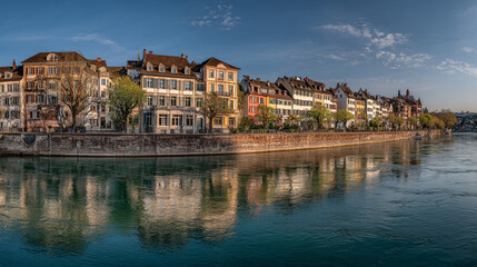 Obraz premium night view of the old town of rovinj croatia
