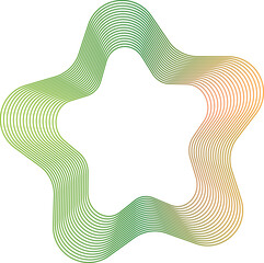  Abstract frequency sound wave lines and twisted curve lines background.Technology abstract lines on white background. Undulate Grey Wave Swirl, frequency sound wave,